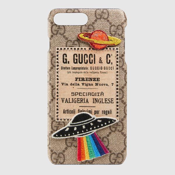 GUCCI グッチ UFOクーリエ/ナイト iPhone7plus ケース 473914 K9GRT 8919